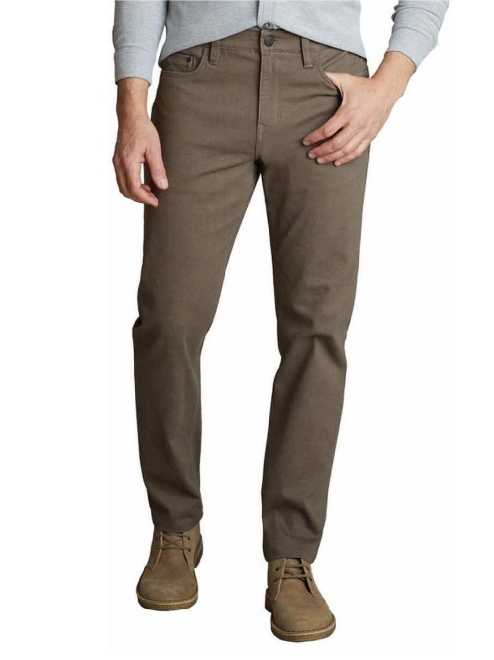 ENGLISH LAUNDRY 5-Pocket Heavyweight Mid-Rise The 365 Pant Men's 34X30 Brown - Picture 1 of 12